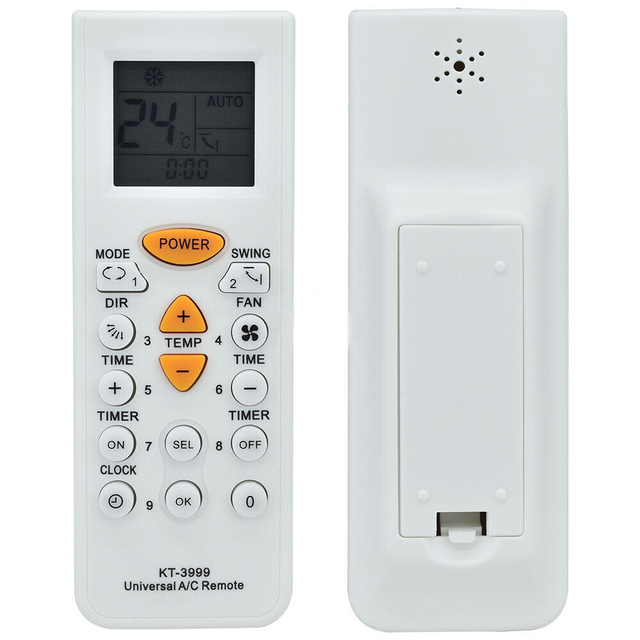 New KT-3999 Universal Remote Control for Chigo Media Pana-sonic LCD AC 6000 in 1