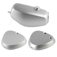 Réservoir d'essence avec couvercle latéral carré pour Simson S51 S50 S60, ensemble de couvercles latéraux pour réservoir de carburant