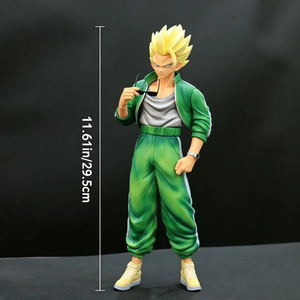 Figurine Manga Gohan Super Saiyan 30CM YS DRAGON <span class=keywords><strong>BAII</strong></span> Z, tenue de sport lycéen, statue PVC, jouet anime - Product Image 4