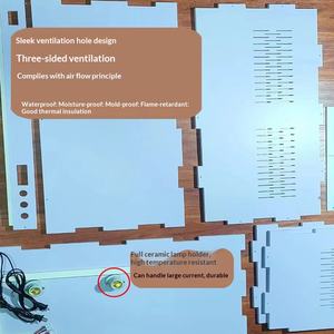 Incubadora Inteligente para Mascotas de PVC, Control Inteligente de Temperatura, Ventilación Impermeable, Embalaje Plano Personalizado para Reptiles y Anfibios - Product Image 5