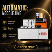 Ligne de cuisson automatique de nouilles, machine intelligente d'extrusion et de cuisson de pâtes et de ramen pour la restauration commerciale