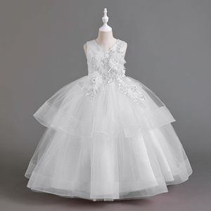 Le ragazze del fiore di estate vestono rosa <span class=keywords><strong>abiti</strong></span> lunghi <span class=keywords><strong>da</strong></span> damigella d'onore <span class=keywords><strong>per</strong></span> le bambine vestiti <span class=keywords><strong>da</strong></span> principessa <span class=keywords><strong>per</strong></span> bambini <span class=keywords><strong>cerimonia</strong></span> di nozze abito <span class=keywords><strong>da</strong></span> festa di nozze - Product Image 4