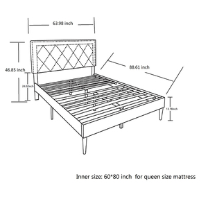 Современная мебель для спальни, кровать размера «Queen & King Size» из березового дерева с мягкой панелью для хранения, постельное белье высокого качества - Product Image 3