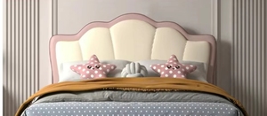 Cama Nube Infantil con Estructura de Madera Sólida, Diseño Moderno y Cómodo, Tapicería de Algodón para Niños y Niñas - Product Image 6