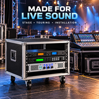 Rack d'amplificateur en aluminium blanc 4/6/8/10/12/14/16/18/20/22/24/26U, flight case pour équipement audio professionnel KTV à domicile