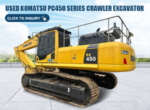 รถขุดตีนตะขาบจีน KOMATSU PC450-6 PC450-7 PC450-8 PC450 LC รถขุดมือสอง Retroexcavadora Kumatzu รถขุดตีนตะขาบสำหรับขาย - Product Image 6