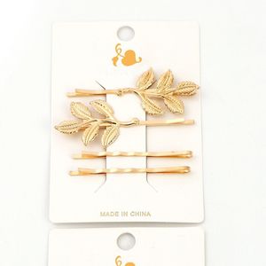 Pinza para el pelo con diseño de rama de olivo de 12 cm, pinza lateral de metal para uso diario de mujeres - Product Image 3