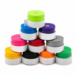 Lot <span class=keywords><strong>de</strong></span> 60 pièces/baril – Bande <span class=keywords><strong>de</strong></span> grip perforée multicolore pour pickleball, haute adhérence, anti-transpiration, en PU, pour entraînement et tournois - Product Image 4