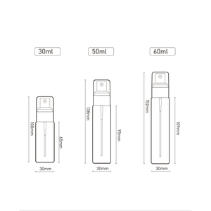 Bán Buôn Rỗng 30Ml Nhựa Nước Hoa Phun Chai 50Ml 60Ml Nâu Đục Mini Sương Phun Chai - Product Image 6