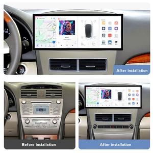 Duduauto <span class=keywords><strong>Android</strong></span> thông minh hệ thống đài phát thanh xe đa phương tiện Máy nghe nhạc không dây Carplay tự động cho Toyota Camry 2006-2011 - Product Image 3