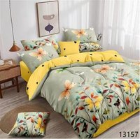 Ensembles de draps de lit en coton King Size 8 pièces en gros avec couette lot de literie 3 places Draps et Couettes De Lit Coton