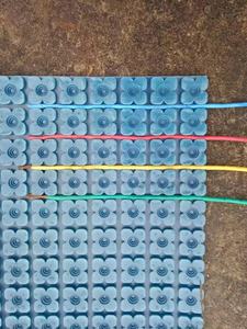 Câble chauffant Diitra, <span class=keywords><strong>Membrane</strong></span> de découplage, tapis électrique rayonnant, feuille étanche, installation rapide et facile, Anti-moisissure, protection des carreaux de sol - Product Image 3