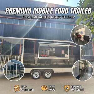 Camiones de Comida Comerciales, Camión Móvil de Comida Callejera, Remolque de Comida Rápida con Cocina Completa en Venta, EE. UU., Europa, Australia - Product Image 5