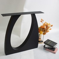 WF Table Base Canapé Cadre Meubles Support Taille et Couleur Personnalisé Meubles Métal Cadre Noir Couleur Table Café Pied