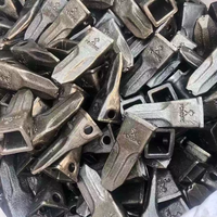 Gigi Bucket Tempa LD100T LD100RC untuk Excavator SANY SY65 SY75 SY95, Ujung Pahat Batu Baja Mangan GET Parts