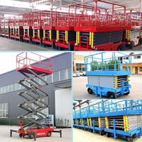 Offre promotionnelle : Élévateur de chantier hydraulique automatique pour échafaudage, plateforme de travail mobile à ciseaux, acier haute résistance