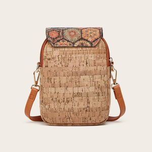 Hot bán retro phong cách điện thoại túi mô hình hình học nút chai dây kéo thẻ nhớ di động tiền mặt điện thoại di động trường hợp - Product Image 5