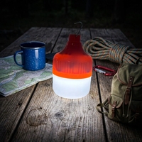 Ampoule LED solaire HIGH HOME, étanche IP65, à commande tactile, rechargeable, éclairage d'urgence extérieur