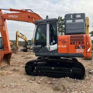 Excavatrice d'occasion Hitachi ZX200-3 à haute capacité de charge avec composants de chenilles résistants à l'usure, moteur et pompe inclus - Product Image 2