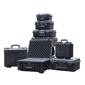 DF OEM ODM Vente en gros Étui de protection pour équipement photo en plastique rigide, étanche et antichoc, grand format, avec roulettes et mousse prédécoupée - Product Image 1