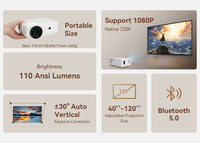 Projecteur laser professionnel L013 à haut lumen 1080p pour les présentations de conférences d'affaires, les salles de réunion et les collaborations