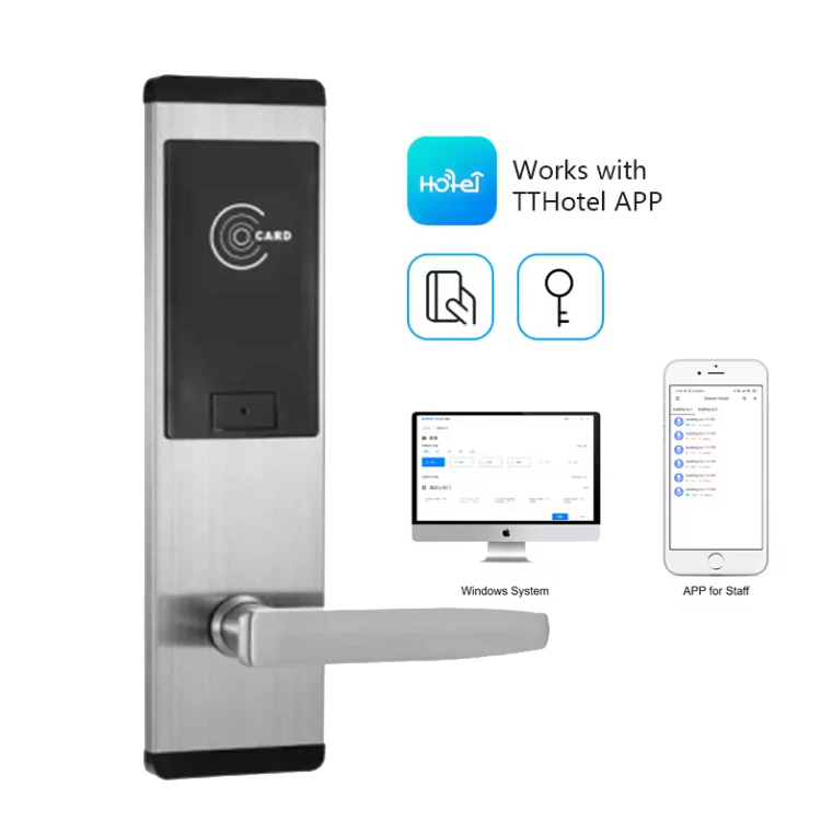 Online System Stainless Steel Hotel Door