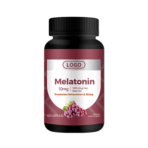 Le capsule popolari di supporto del sonno 10mg per adulti promuovono la calma e il rilassamento - Product Image 1