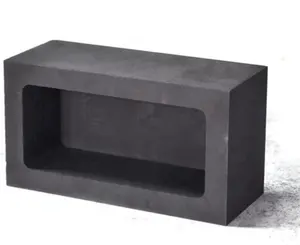 Refractory High Purity Corrosion Resistance Melting Carbon Graphite Sintering Box Boat Manufacturer