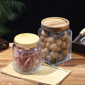 โหลแก้วใส500มล. ขวดแก้วใส่อาหารสำหรับเก็บเทียน - Product Image 1