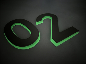 Mới Đến Thân Thiện Với Môi Ngoài Trời Sáng Địa Chỉ Số Chiếu Sáng Nhà Số Tấm - Product Image 5