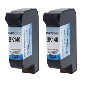 ตลับหมึกสีดำชนิดน้ำยา BK140 พร้อมชิป สำหรับเครื่องพิมพ์ Domino GX30i G230i G35i G20i Gx150i TIJ ขายดี - Product Image 2