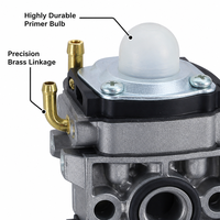 Carburateur GX35 de haute qualité pour moteur de débroussailleuse Honda GX35NT HHT35S, pièces de moteur, remplace Walbro WYB-16C 16100-Z0Z-034 16100-Z0Z-815