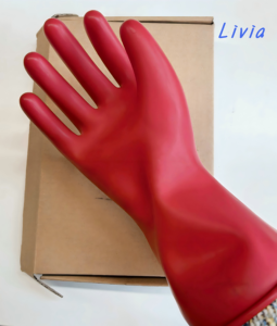Guantes Dieléctricos Aislantes Antiestáticos PPEMAX Clase 00 Personalizados OEM/Marca Privada para Trabajo con Corriente de 500V - Product Image 5