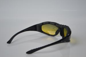 スポーツスタイルの男性用夜間運転サングラスクリアTACレンズUV400偏光アンチグレアパフォーマンス眼鏡安全性 - Product Image 4