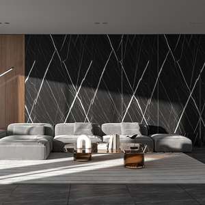 Fabrik preis 2440*1220mm 3d Marmor fliesen Selbst klebende UV-PVC-Wanda uf kleber PVC-Marmorplatte auf der PVC-Wand platte - Product Image 5