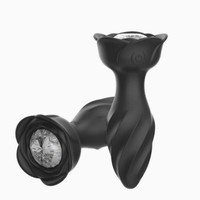 Plug anal vibrant et oscillant télécommandé par application pour massage et stimulation masculine, jouet sexuel partagé, modèle 32HN39, provenance Chine Taïwan