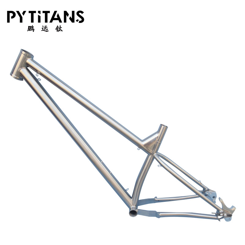 Gr9 титановая трубка fixie MTB 29er велосипедная Рама