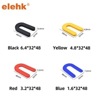 Cales en plastique en forme de U Elehk, calots PE PP pour le nivellement des fenêtres, des portes et des carreaux, calots en plastique en forme de U sur mesure en vrac