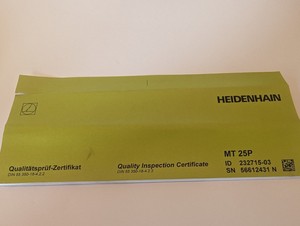 Medidor de longitud Heidenhain Metro MT25P usado - Product Image 4