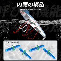 Leurre Artificiel Coulant de Haute Qualité 90mm 14.8g pour Pêche au Thon et au Bar, avec Yeux 3D, Idéal pour la Pêche à la Traîne