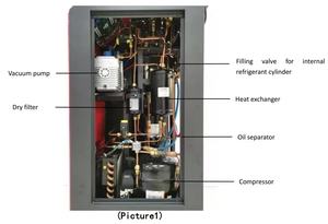 LAUNCH Value300 Plus R134a R1234YF Car A/C Refrigerant Recovery and filling Machine Launch AC Refrigerant change machine - Product Image 5