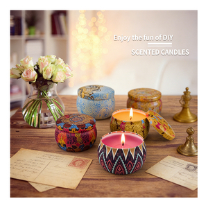 Envase de lujo resistente al calor para muestras de velas, caja con tapa blanca para evaluación de cera perfumada, programa de merchandising - Product Image 6