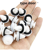 Offre Spéciale Auto Clips Attaches Nouveaux Nylon Attaches et Clip Assortiment pour Voiture Porte Panneau Retenue et Pare-chocs Clips De Voiture Clip En Plastique