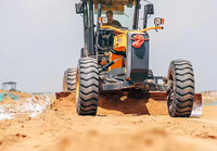 Niveleuse multifonctionnelle 130 CV de haute qualité PY130H avec moteur, pompe, boîte de vitesses et pièces de rechange, haute efficacité