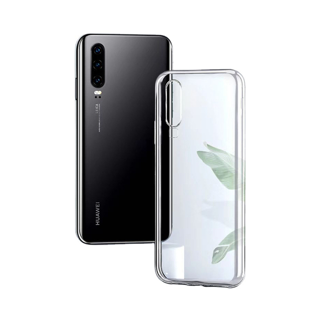 Tempered Glass Shockproof Cover Transparent Phone Cover for Huawei P30 Transparent Phone Cover Mobile Phone Accessories