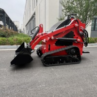 Mini-chargeuse compacte à commande directe d'usine pour travaux de chantier avec godet, marteau, tarière, perceuse – Haute efficacité