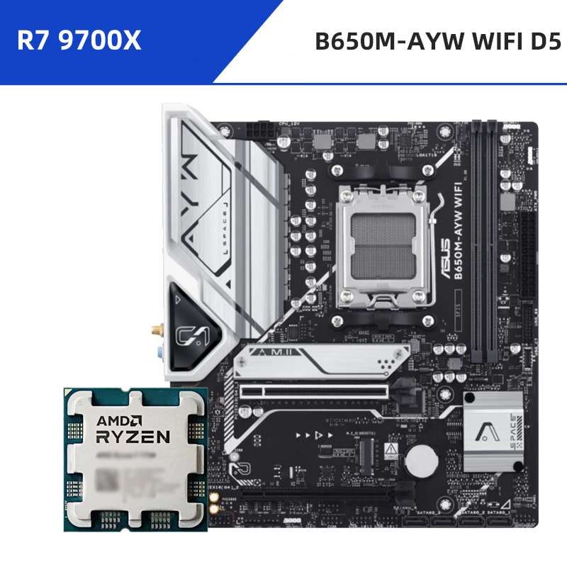 Ryzen 7 9700X + ASUS B650M-AYW WIFI D5