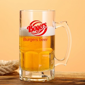 Jarra de Cerveza Gruesa de Gran Capacidad con Asa para Beber Cerveza - Product Image 3