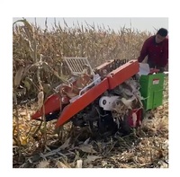 Machine multifonctionnelle de récolte d'ensilage de maïs et de paille de maïs utilisée Cosechadora De Maiz Forre Moissonneuses de fourrage