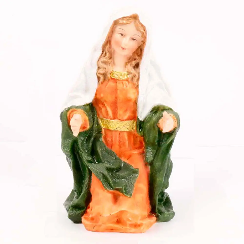 Oggetti artigianali in resina personalizzati dipinti a mano statua sacra della famiglia arte cristiana decorazioni per la casa regali Statue religiose cattoliche durevoli